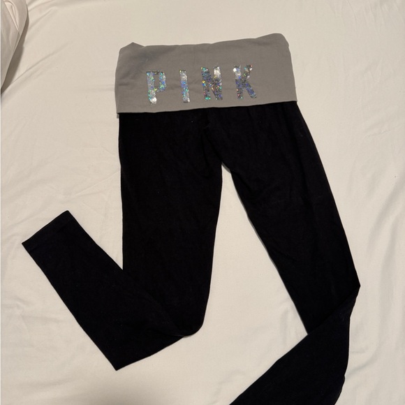 VS PINK Bling Leggings - Picture 1 of 3
